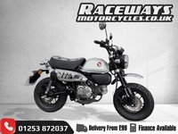 HONDA MONKEY 125 2024 24 REG ONLY 688 MILES BLACK USED MOORCYCLE 124CC