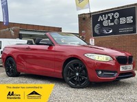 2016 BMW 2 Series 2.0 220d Sport Auto Euro 6 (s/s) 2dr CONVERTIBLE Diesel Automa