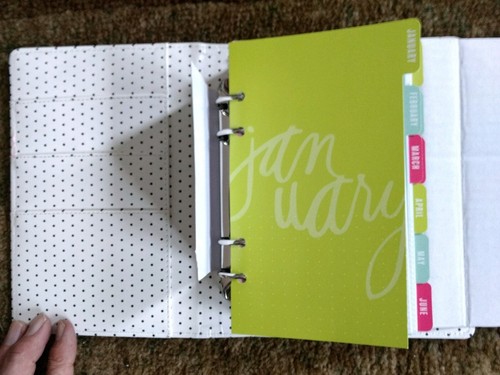 Brand New American Crafts Heidi Swapp Personal Memory Planner - Make It Happen