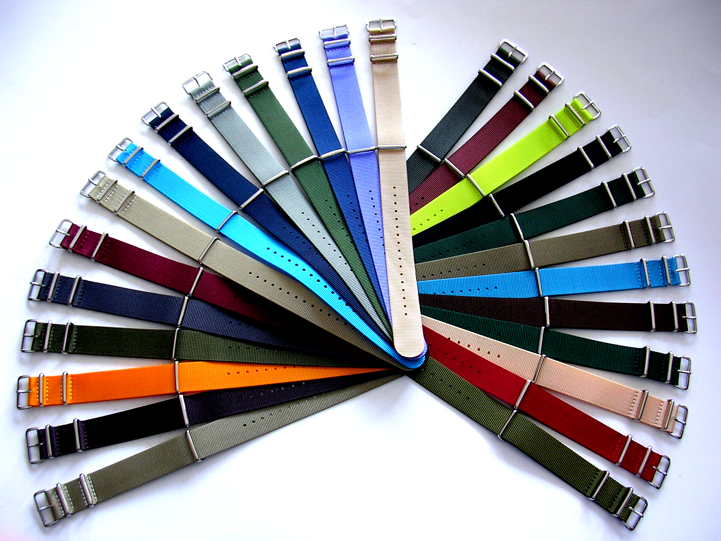 NATO ® strap watch band G10 nylon Military RAF stitch bond replacement IW SUISSE