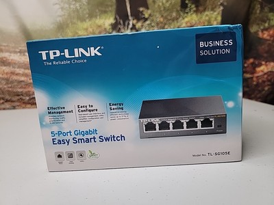 TP-Link TL-SG105E 5-Port Ethernet Easy Smart Switch