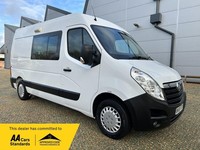 2020 (69) VAUXHALL MOVANO 2.3 CDTi 3500 WELFARE CREW VAN MWB L2H2 IDEAL CAMPER