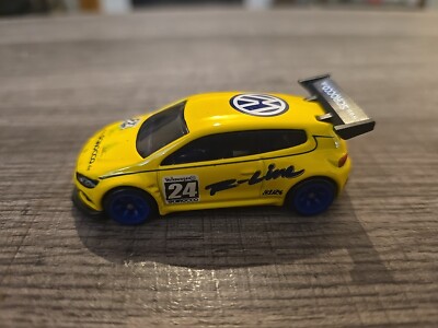 Hot Wheels Speed Machines Volkswagen Scirocco GT24 Yellow LOOSE
