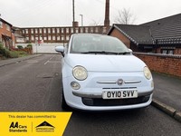 2010 Fiat 500 1.2 Lounge Euro 5 (s/s) 3dr HATCHBACK Petrol Manual