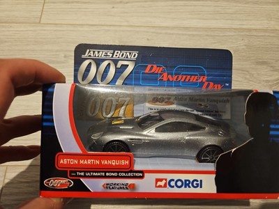 James Bond 007 Aston Martin Vanquish Die Another Day Corgi TY07501 Rare 106/150