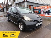 2007 Toyota AYGO 1.0 VVT-i Black 3dr HATCHBACK Petrol Manual