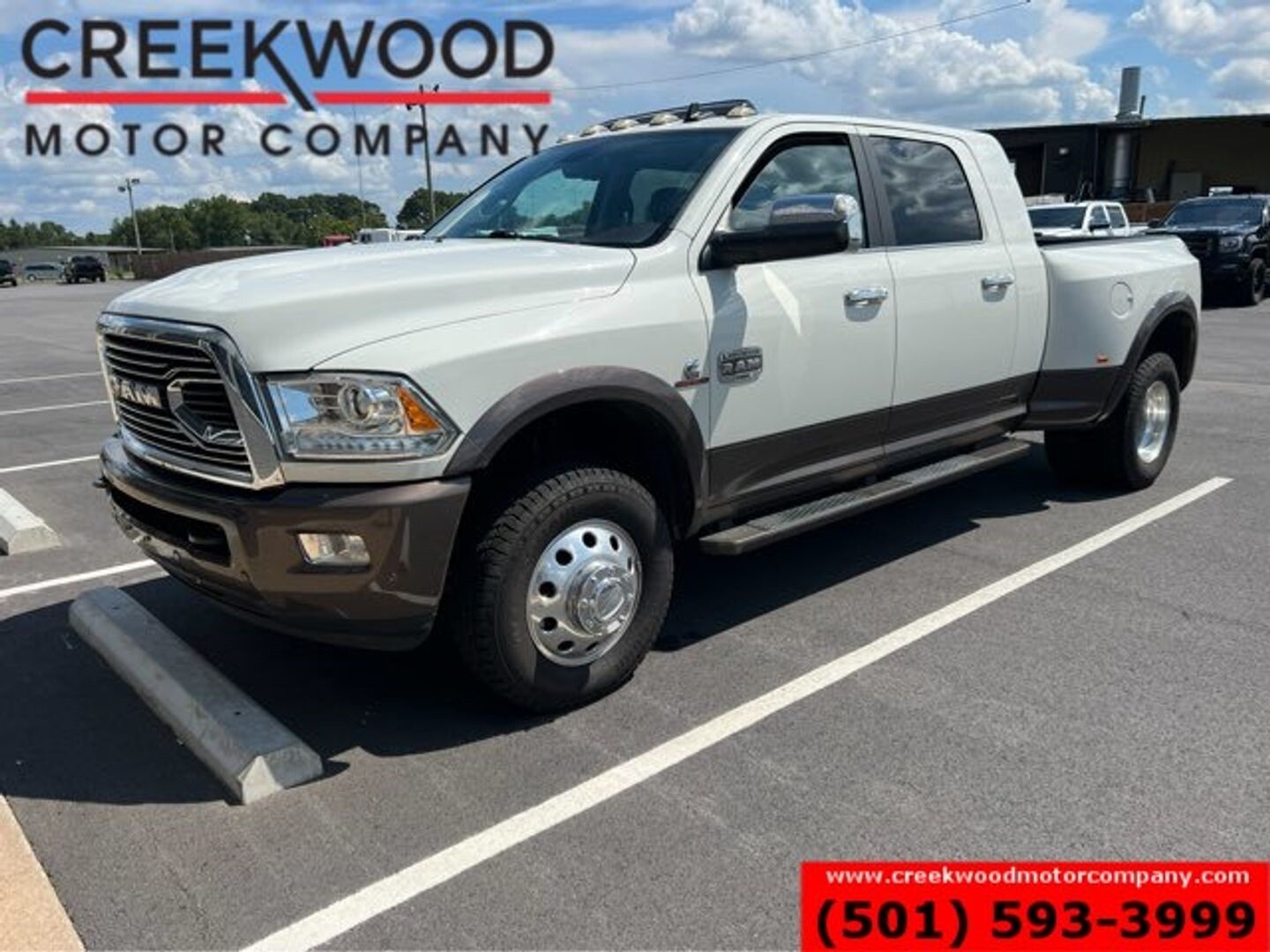 2017 Ram 3500 Laramie Longhorn 4x4 Dually Cummins Diesel Aisin Used