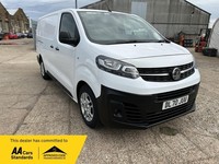 2020 Vauxhall Vivaro 2900 1.5d 100PS Dynamic H1 Van PANEL VAN Diesel Manual