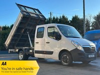 2015 Vauxhall Movano 2.3 CDTi 3500 HDT Dropside Tipper RWD L3 Euro 5 4dr (DRW)
