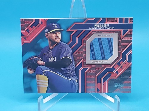 カプコレ　ガチャ　37 Pablo Lopez 2025 Topps Series 1 #CC-PL City Connect Jersey