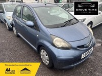 2008 Toyota AYGO 1.0 VVT-i Blue 5dr HATCHBACK PETROL Manual