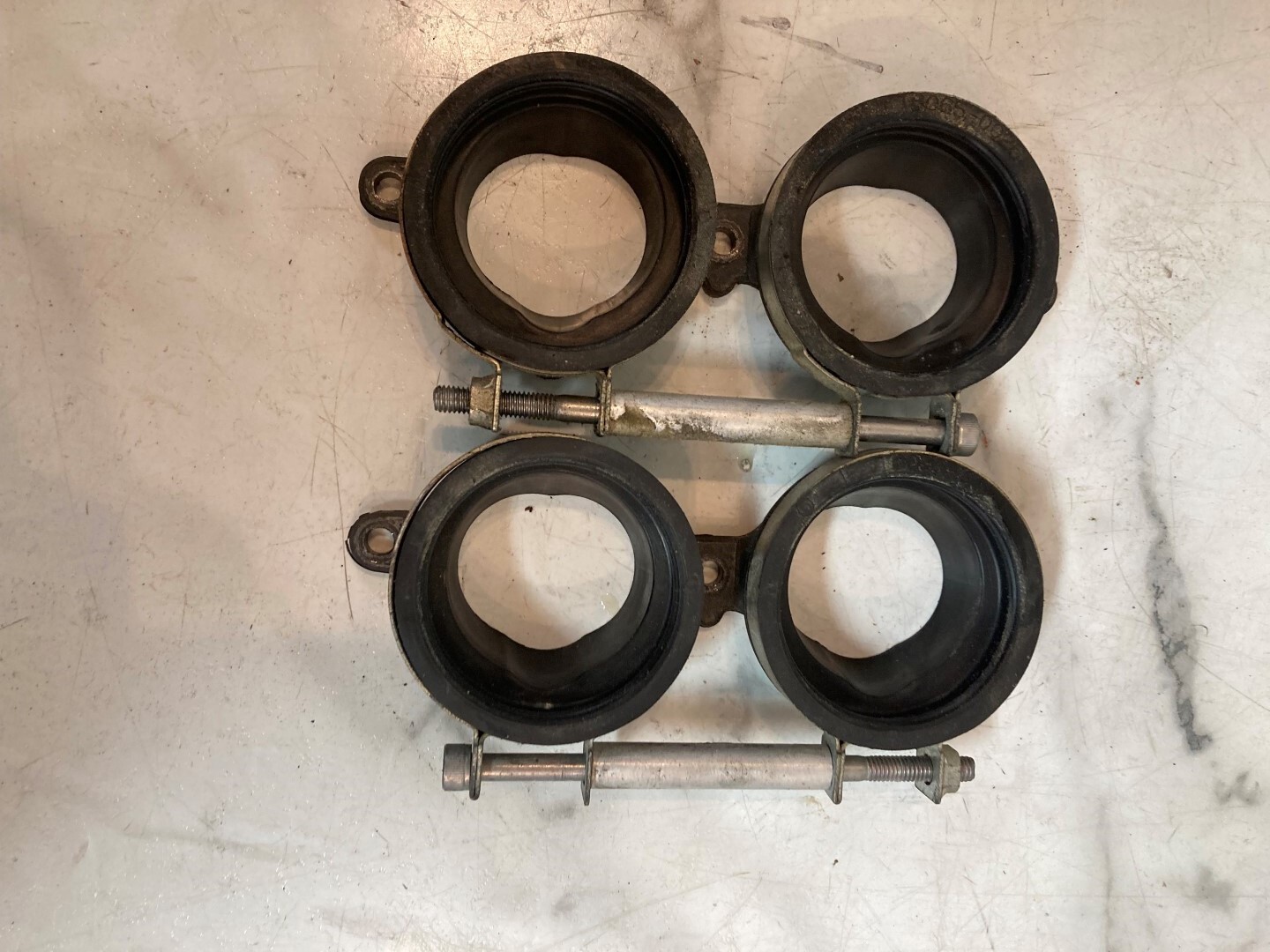 【jpan】 07 Kawasaki ZX 14 ZX14 ZX1400 Ninja intake tubes boot
