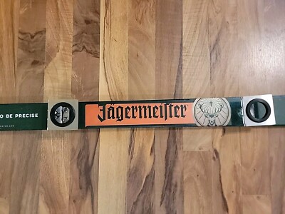 Jagermeister - Shot Ski - Shot Holder - 5 Feet 3 Inches Long + Actual Ski