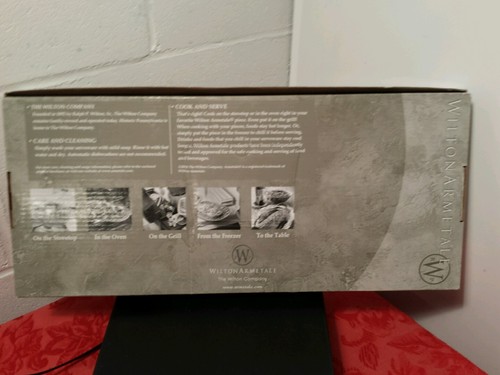 Wilton Armetale Bless This House- Bread Tray and Trivet Set- New in Original Box