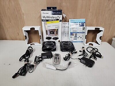 Actiontec MWTV200T MyWireless TV Video Transmitter and Receiver Black