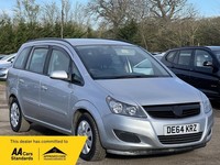 2014 Vauxhall Zafira 1.8i [120] Exclusiv 5dr MPV PETROL Manual