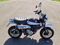 HONDA Z125MA MONKEY BIKE IN BLACK/WHITE LEARNER LEGAL