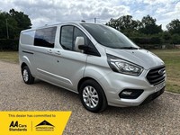 2021 Ford Transit Custom 2.0 320 EcoBlue Limited Crew Van L2 H1 Euro 6 (s/s) 5dr