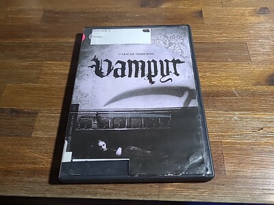 Vampyr (The Criterion Collection) Library DVD. 2 Disc Set. Authentic. See Photos