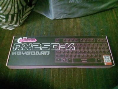 ORZLY HORNET RX250-K KEYBOARD PINK BUILT FOR GAMING NIB