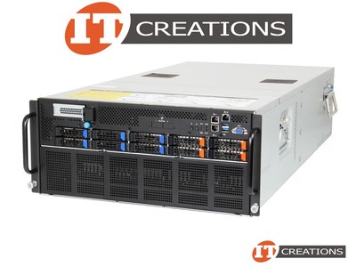 GIGABYTE G481-S80 SERVER 2 X 6146 12C 3.2GHZ 128GB 8 X TESLA V100 32GB GPU