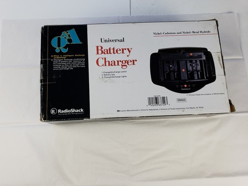 RadioShack 23-425 Universal Battery Charger Manufactured Sep 2000