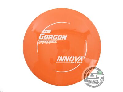 NEW Innova Pro Gorgon 173-175g Orange White Stamp Distance Driver Golf Disc