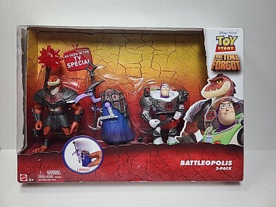 Toy Story That Time Forgot Battleopolis 3-Pack Figures Reptiles Maximus (Y7) NIB