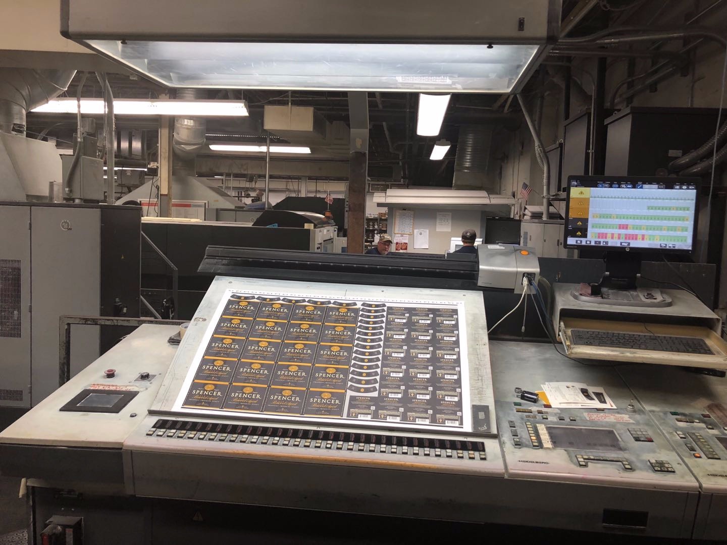 1995 Heidelberg CD 102-8+LX