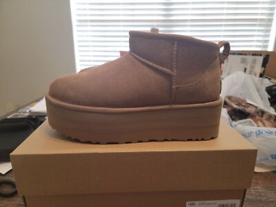 専用ページ♡UGG Ultra Mini Platform Chestnut UGG: Ultra Mini Platform in Chestnut - J. Cole Shoes