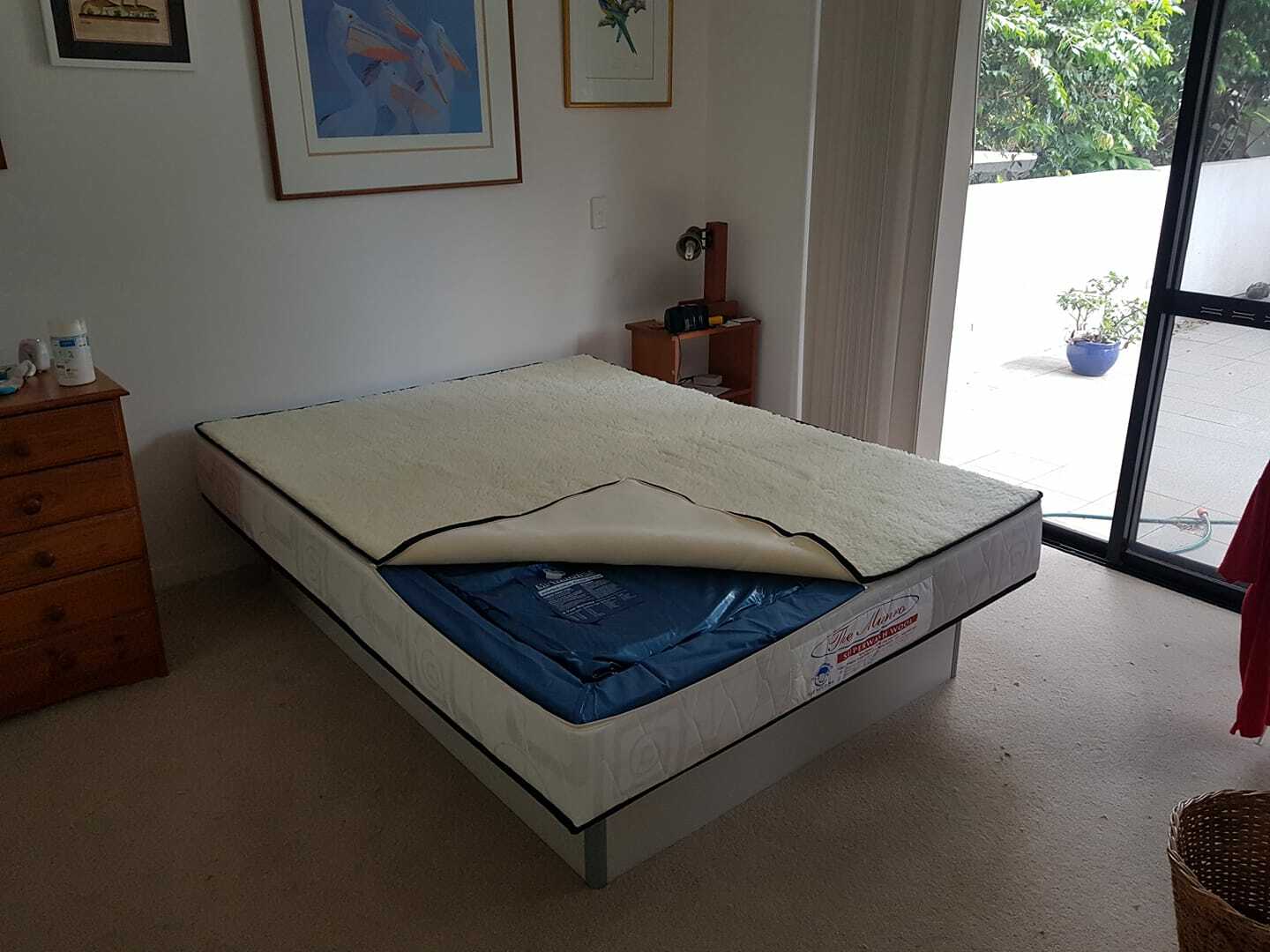Queen Soft Side Waterbed, Complete *New* 3 Layer Mattress eBay