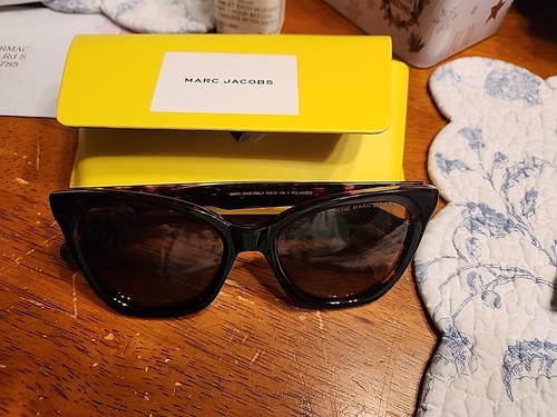 The Marc Jacobs Polarized Women's Havana Cat-Eye Sunglasses