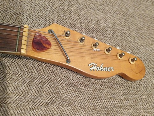 1960s /70s HOHNER Tele Bass Telecaster electric GUITAR - sunburst solid body