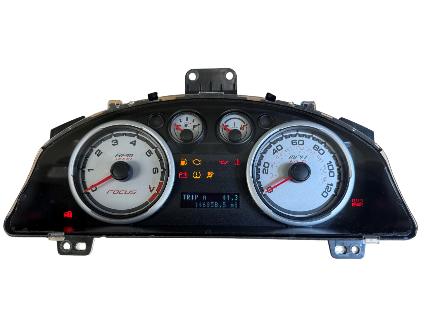 Speedometer Instrument Cluster Dash Panel Gauges 2008 Ford Focus 146,858 Miles