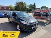 2012 Ford Fiesta 1.25 Zetec 5dr [82] Hatchback Petrol Manual