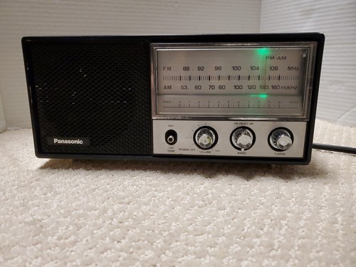 Vintage Panasonic AM FM AFC - Model RE-6278 Rare Siver Dial