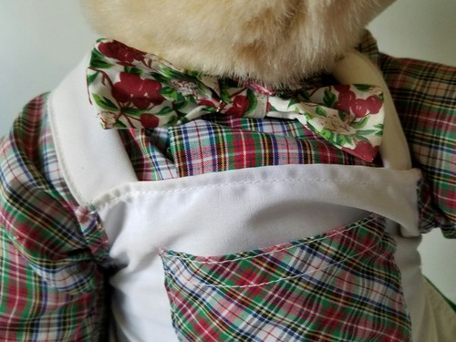 Vintage 1992 Cornelius Vanderbear Patisserie Plush Jointed Bakery Bear 26