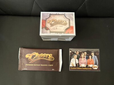 CHEERS PREMIERE EDITION 2005 SET OF 99 CARDS WITH PROMO P1 AND WRAPPER