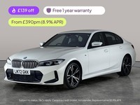 2022 BMW 3 Series 320d MHT M Sport 4dr Step Auto SALOON DIESEL Automatic
