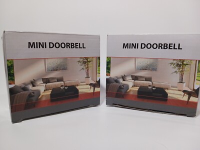 2 Wireless Doorbell Cameras Never Used Open Box Price!!