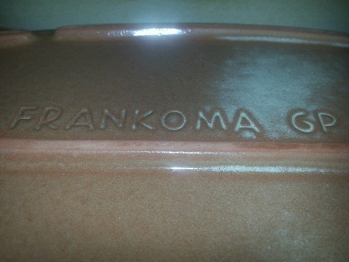 Frankoma WESTWIND DESERT GOLD ~ 2 Platters 6P