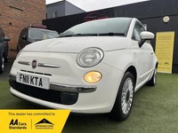 2011 Fiat 500 1.2 Lounge Euro 5 (s/s) 3dr Petrol