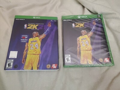 NBA 2K21 Mamba Forever Edition - Xbox Series X - Kobe Bryant + Slipcover New