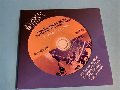 Marilyn Schlitz CREATIVE CONVERGENCE: Meeting of Science & Spirit NOETICS CD NEW