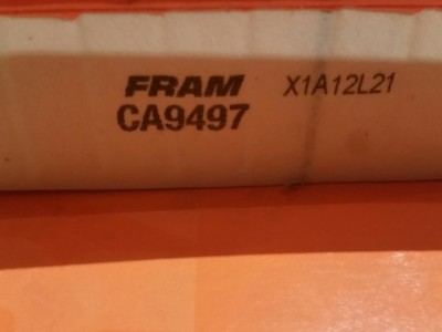 Saab  og 9-3 FRAM  Air filter CA9497
