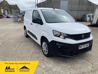 PEUGEOT PARTNER PROFESSIONAL BLUE HDI L1 1.5 ADBLUE ULEZ CAZ COMPLIANT