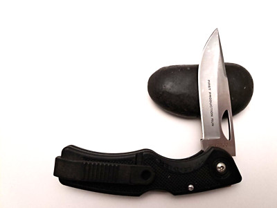 Blackie Collins Speedster Meyerco Folding Pocket Knife Seki 440 SS Japan 1st Run