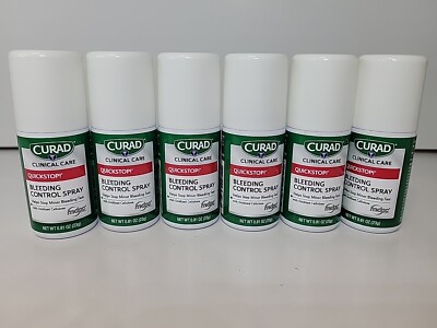 6 Pack- Clinical Care Quickstop-Bleeding Control Spray Helps Stop Minor Bleeding