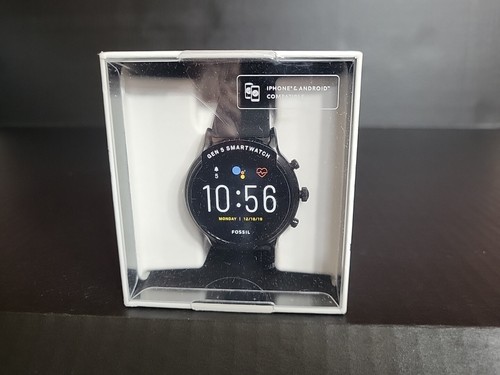 Fossil Gen 5 Smartwatch 44 mm Stainless Steel The Carlyle HR