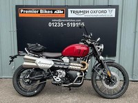 STUNNING BRAND NEW UNREGISTERED 2024MY TRIUMPH SCRAMBLER 1200 X 
